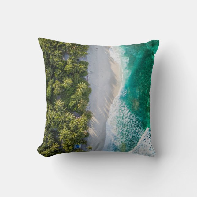 Coussin Belle vie marine (Recto)
