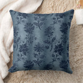 Coussin Belle, vintage, embossée en velours damask, motif (Couverture)