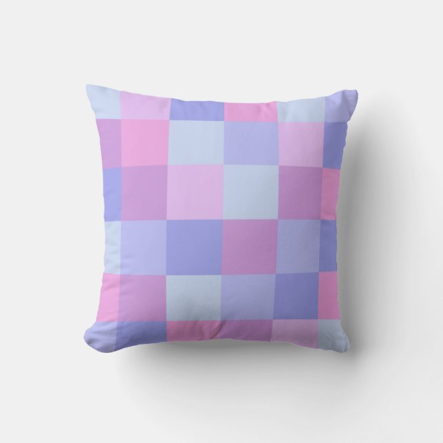 Coussin Belles couleurs pastel - Plaids (Recto)