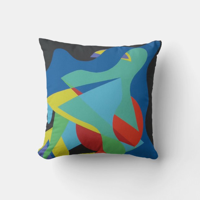 Coussin Belles et Vibrantes Couleurs !  (Recto)