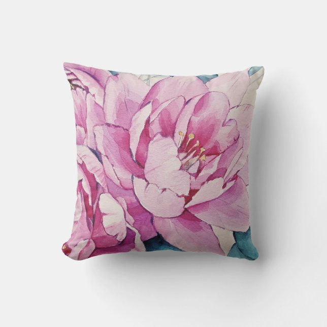Coussin Belles fleurs (Recto)
