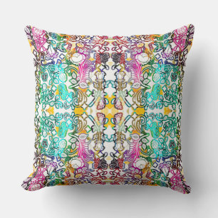 Coussin Belles fleurs blanches