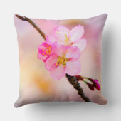 Coussin Belles fleurs de cerisier Sakura (Verso)
