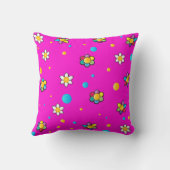 Coussin Belles fleurs mignonnes motif pour la chambre des (Verso)