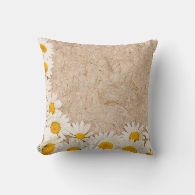 Coussin Belles marguerites (Recto)