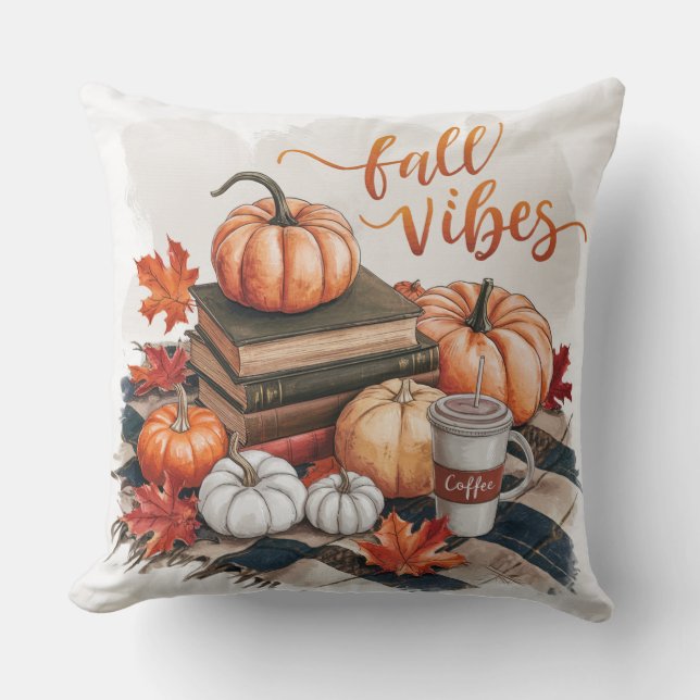 Coussin Belles vibes d'automne Jeu d'oreiller (Recto)