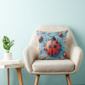 Coussin Ben Ladybugs Parmi Les Blossoms De Sakura (Chaise)