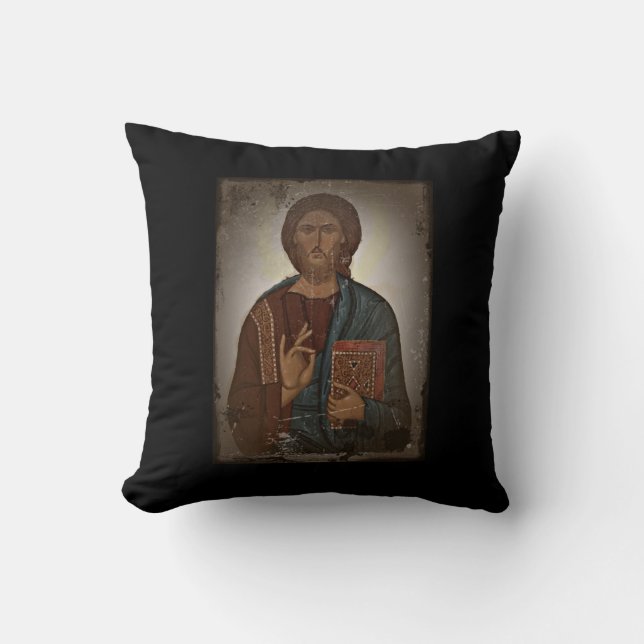 Coussin Bénédiction de Jésus (Recto)