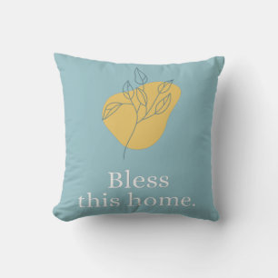 Coussin Bénissez cette maison