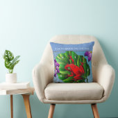 Coussin Benjamin Fleur d'étang grenouille verte Feuille de (Chaise)