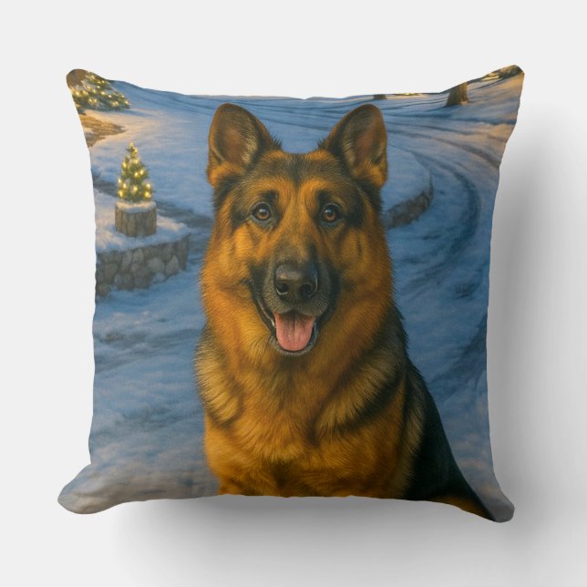 Coussin Berger Allemand  (Recto)