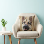 Coussin Berger allemand animal de compagnie chien Jeter or (Chaise)