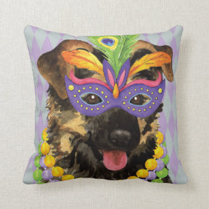 Coussin Berger allemand de mardi gras