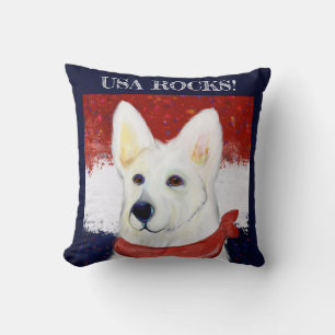 Coussin Berger Blanc Allemand