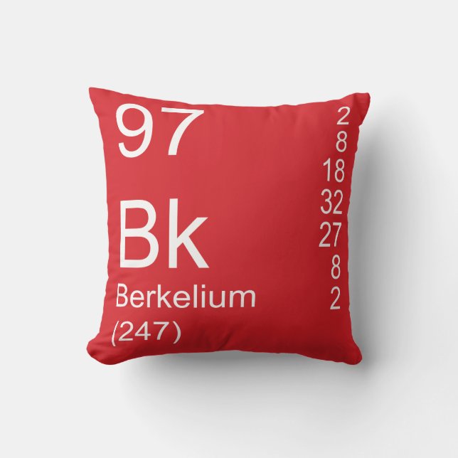 Coussin Berkelium (Recto)