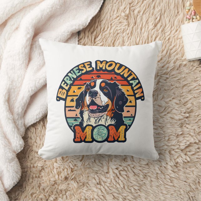 Coussin Bernese Mountain Mom : Où l'amour et le style entr (Couverture)