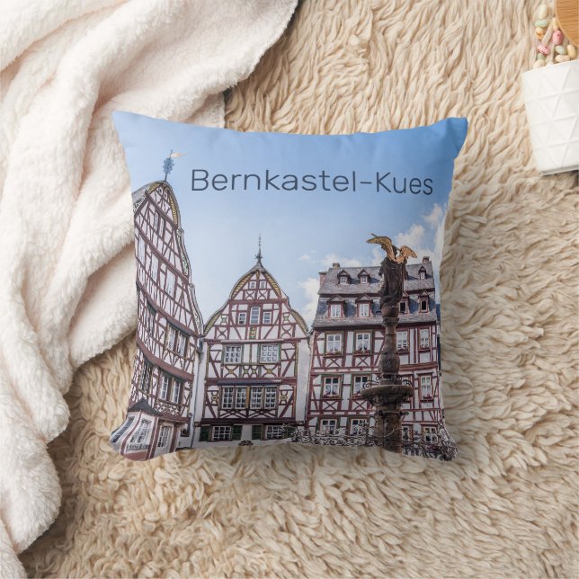 Coussin Bernkastel-Kues Façades historiques Allemagne Souv (Couverture)