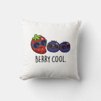 Berry Cool Funny Fraise Blueberry Pun