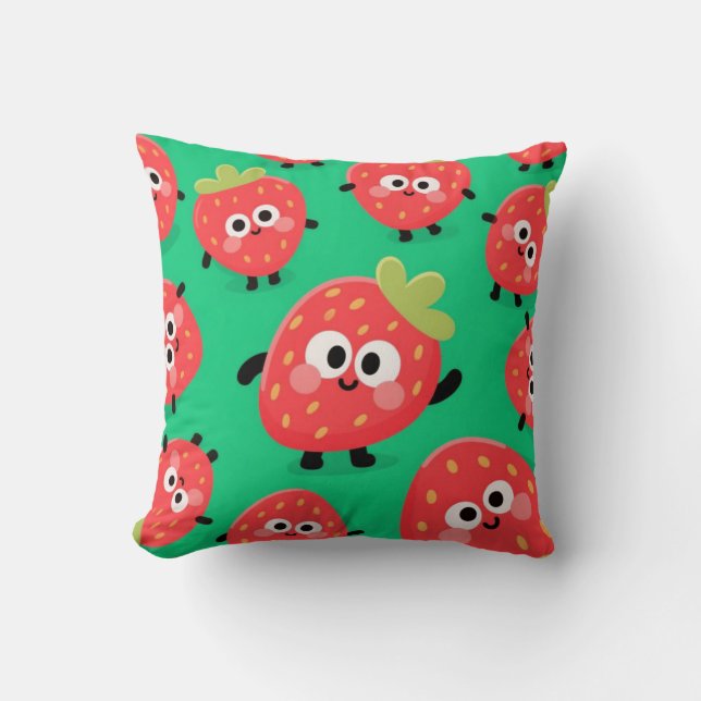 Coussin "Berry Cute Dreams Coussin, Jetez l'oreiller 16" x (Recto)