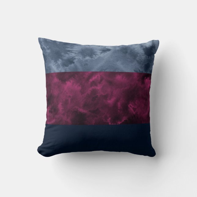Coussin Berry Indigo (Recto)