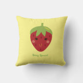 Coussin Berry Special Souriant fraise (Verso)
