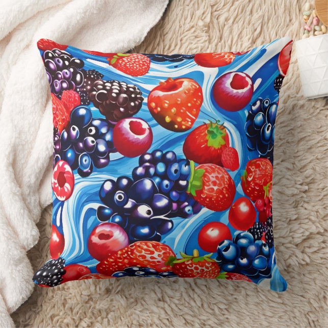 Coussin Berrylicious Blue Dream (Couverture)