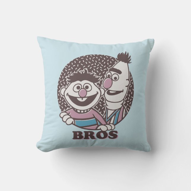Coussin Bert & Ernie | Bros (Recto)