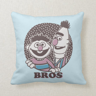 Coussin Bert & Ernie Frères