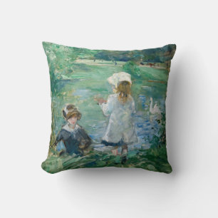 Coussin Berthe Morisot - Au bord du lac / Beside a Lake