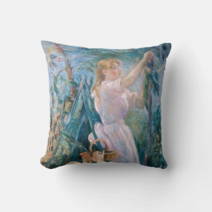 Coussin Berthe Morisot - La Cueilleuse de cerises