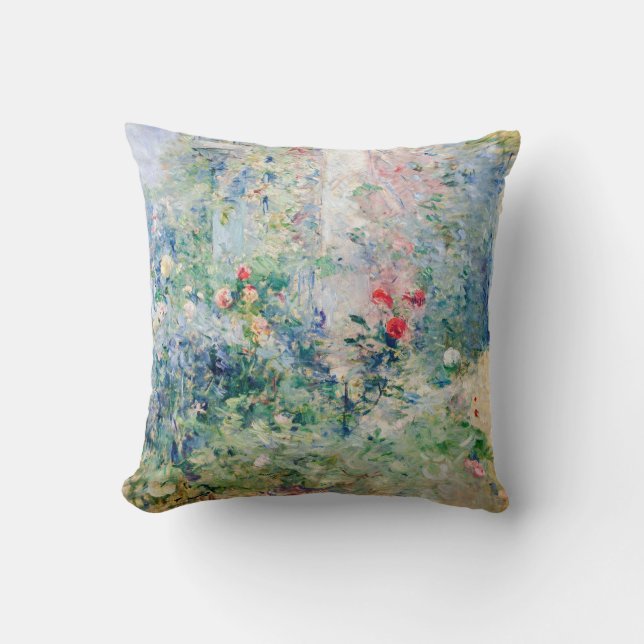 Coussin Berthe Morisot - Le jardin à Bougival (Recto)