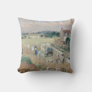 Coussin Berthe Morisot - Suspendre le linge pour sécher