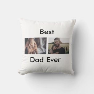 Coussin best dad ever happy fête des pères ajouter votre p
