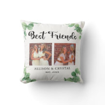Best Friends Eucalyptus 2 Photo Collage BFF Modern