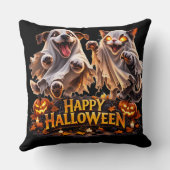 Coussin Best friends happy Halloween decorative (Verso)