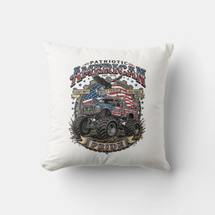 Coussin Bête Diesel Patriotique Monstre de la Liberté Cami