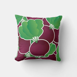 Coussin betterave funky