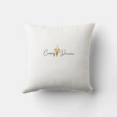 Coussin Betty Butter Pecan amusante et douce comme un orei (Verso)