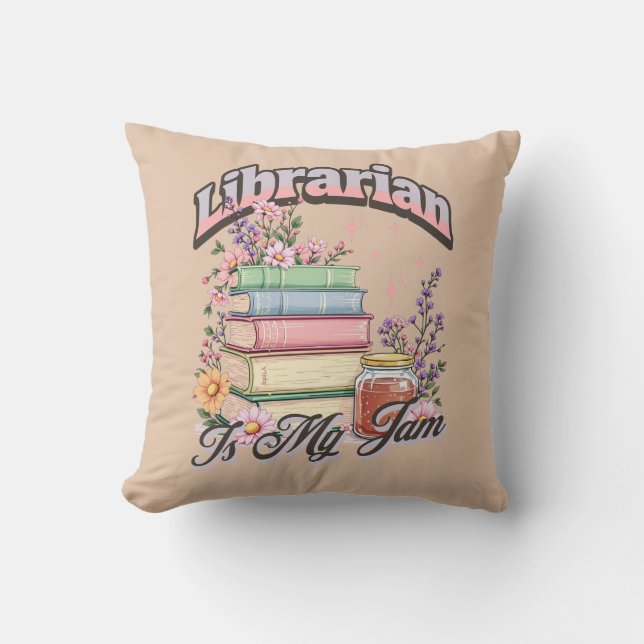 Coussin  Bibliothécaire   (Recto)