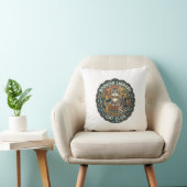 Coussin Bibliothèque livresque Chat POD Vector Art - Bibli (Chaise)