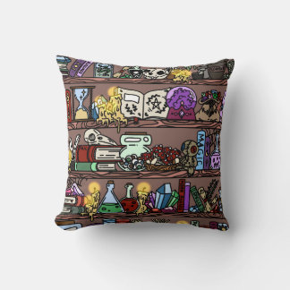 Coussin Bibliothèque Magique avec Fouillis Confortable