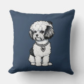Coussin Bichon Frise (Recto)