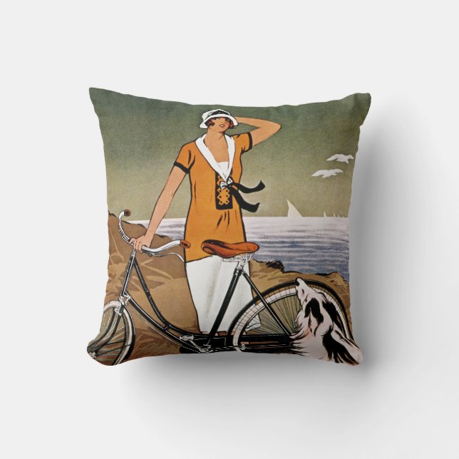 Coussin Bicyclette Ad, 1925 (Recto)