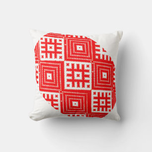 Coussin Biélorussie Б л а р у с Motif folklorique Jeter Co