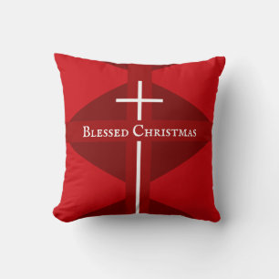 Coussin Bienheureux Noël Croix-Rouge chrétienne