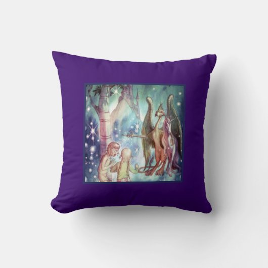 Coussin Bienvenue à Fairyland Thaillow Pillow (Recto)