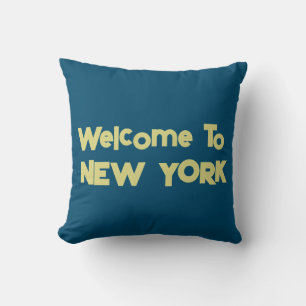 Coussin Bienvenue À New York Thaillow Pillow