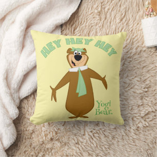 Coussin Bienvenue à Yogi Bear