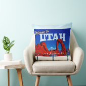 Coussin Bienvenue au panneau Utah (Chaise)