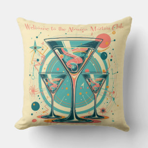 Coussin Bienvenue au Triple Play du Atomic Martini Club